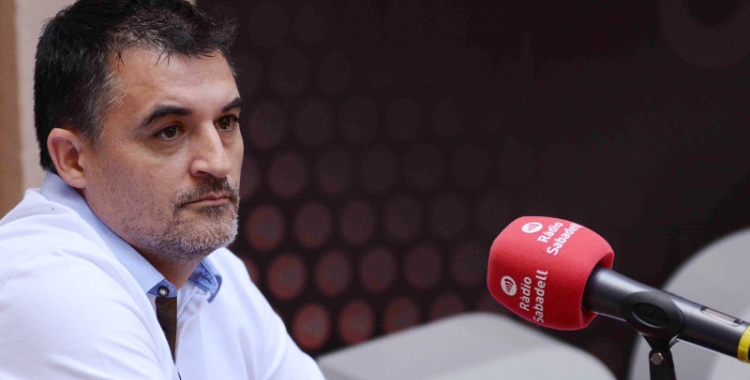 Jose García el passat dijous a Ràdio Sabadell | Roger Benet